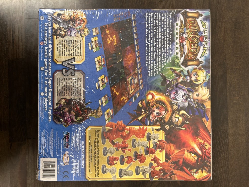 CMON - Super Dungeon Explore Board Game (2011) - NEW IN SHRINK!