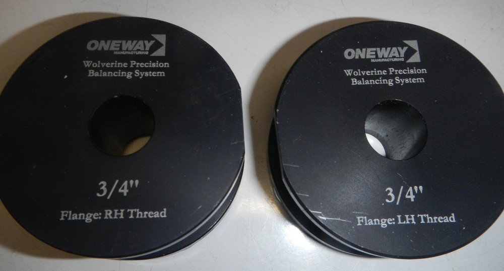 OneWay 2535 3/4" PRECISION BALANCING SYSTEM for Grinding Wheels