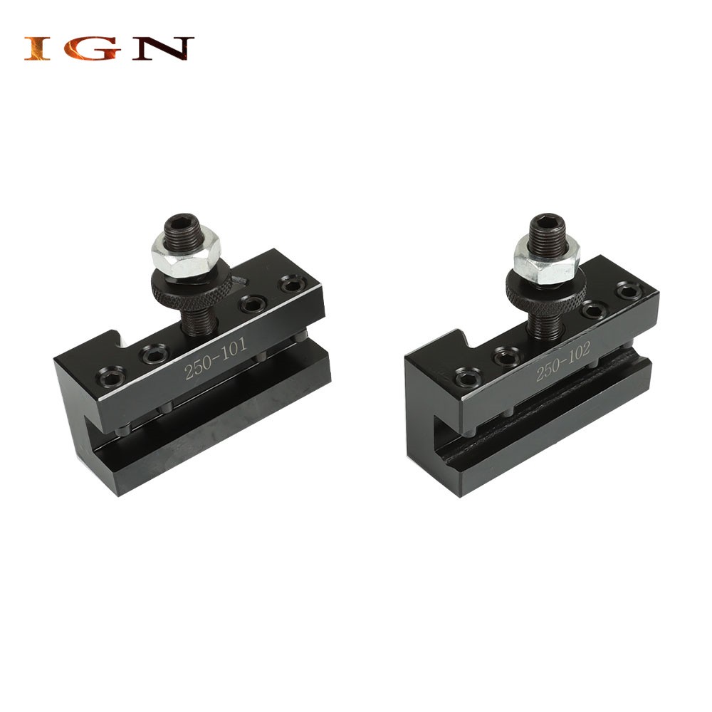 Piston Type Quick Change Tool Post Holder For Lathe 6-12" AXA 250-100 Set