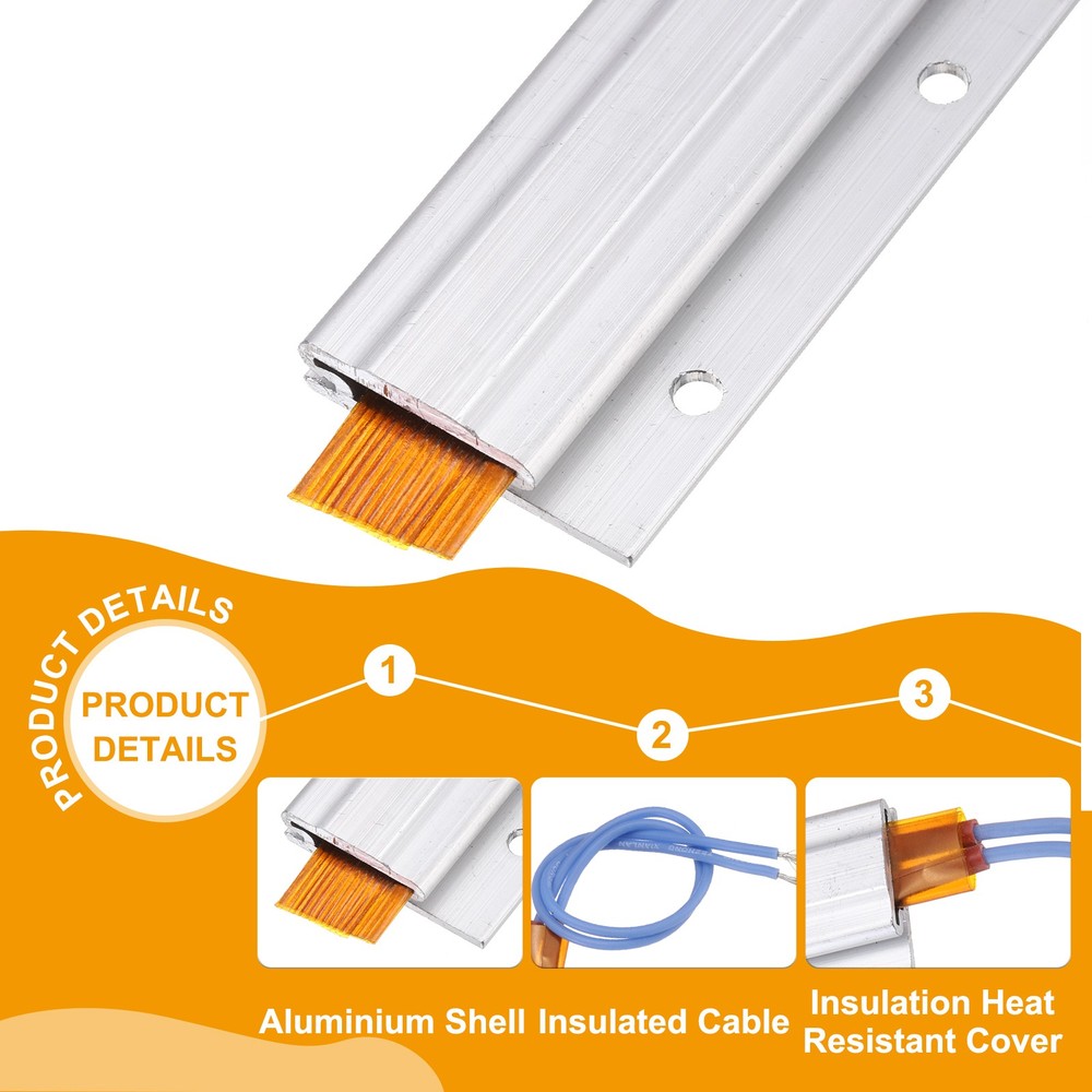 2pcs, PTC Heating Element 110V 6W-60W 100C PTC Heating Plate