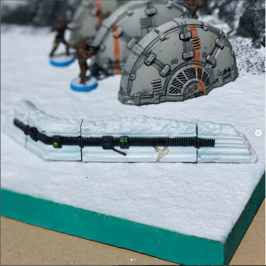 Generators for 28mm Legion Sci-fi Tabletop Terrain