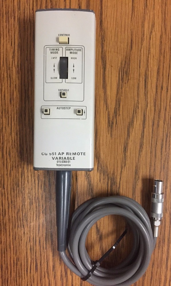 Tektronix 015-0309-01 CG 551 AP REMOTE Variable