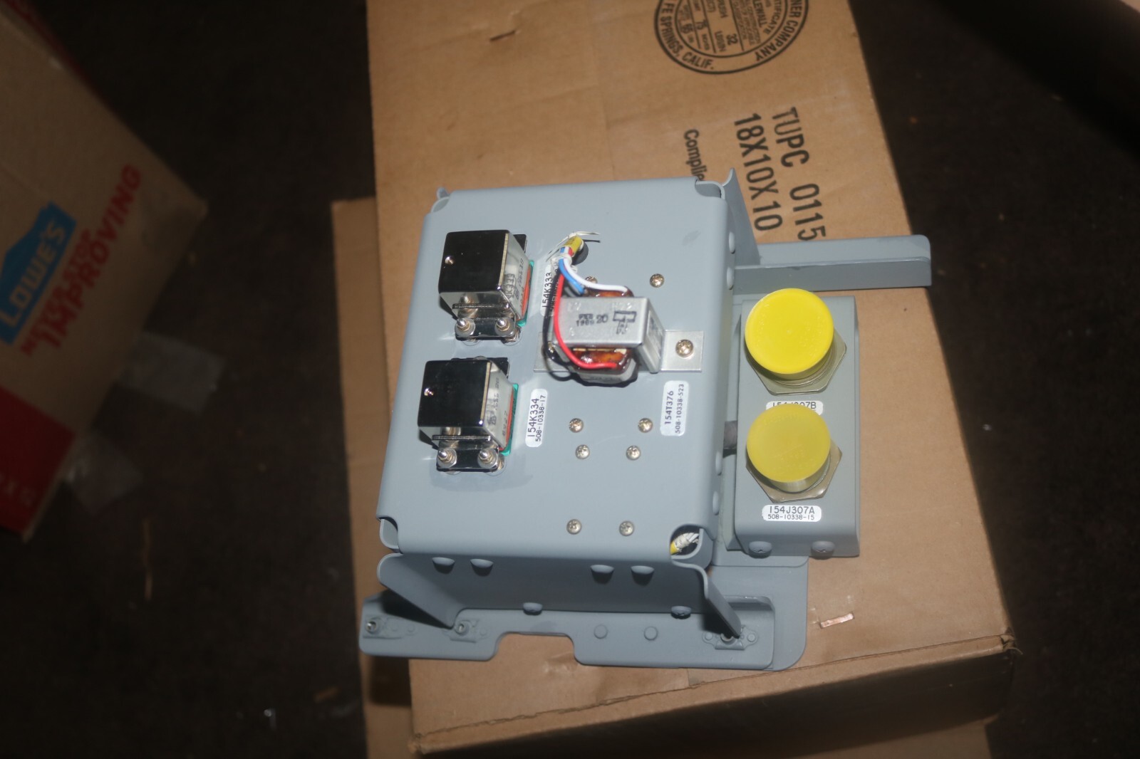 Vintage NOS F-4 Phantom NWDS circuit breaker panel complete unused 508-10338-4