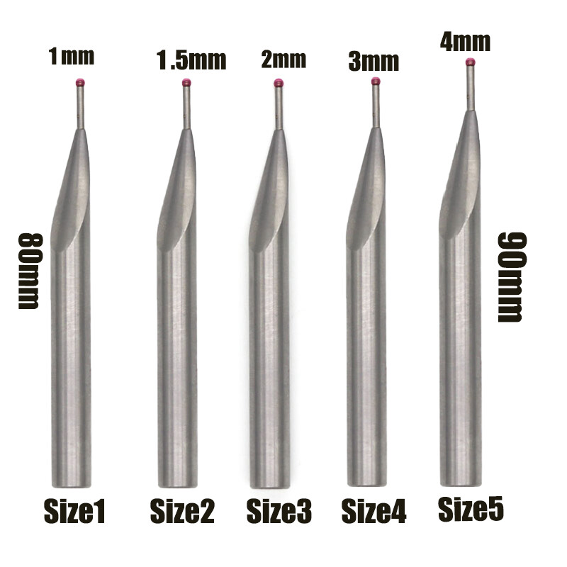 Alternate 5 Type Ruby Ball Tip Probe Insert for Height Gage Measuring Instrument