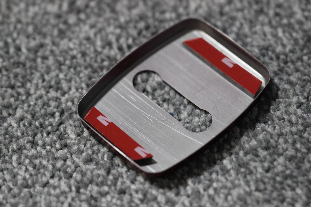 BMW 5 6 Series E60 E61 E63 X5 X6 E70 E71 Performance Red Door Lock Cover