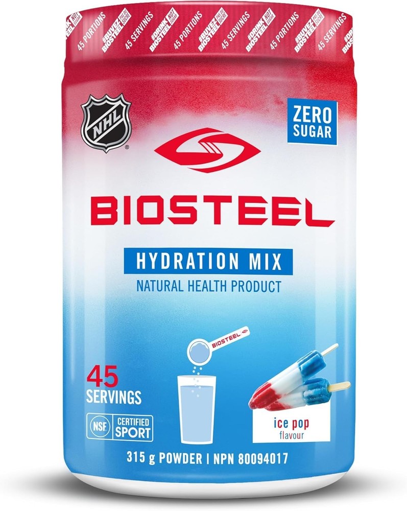 BioSteel Zero Sugar Hydration Mix, Great Tasting with 5 Essential...