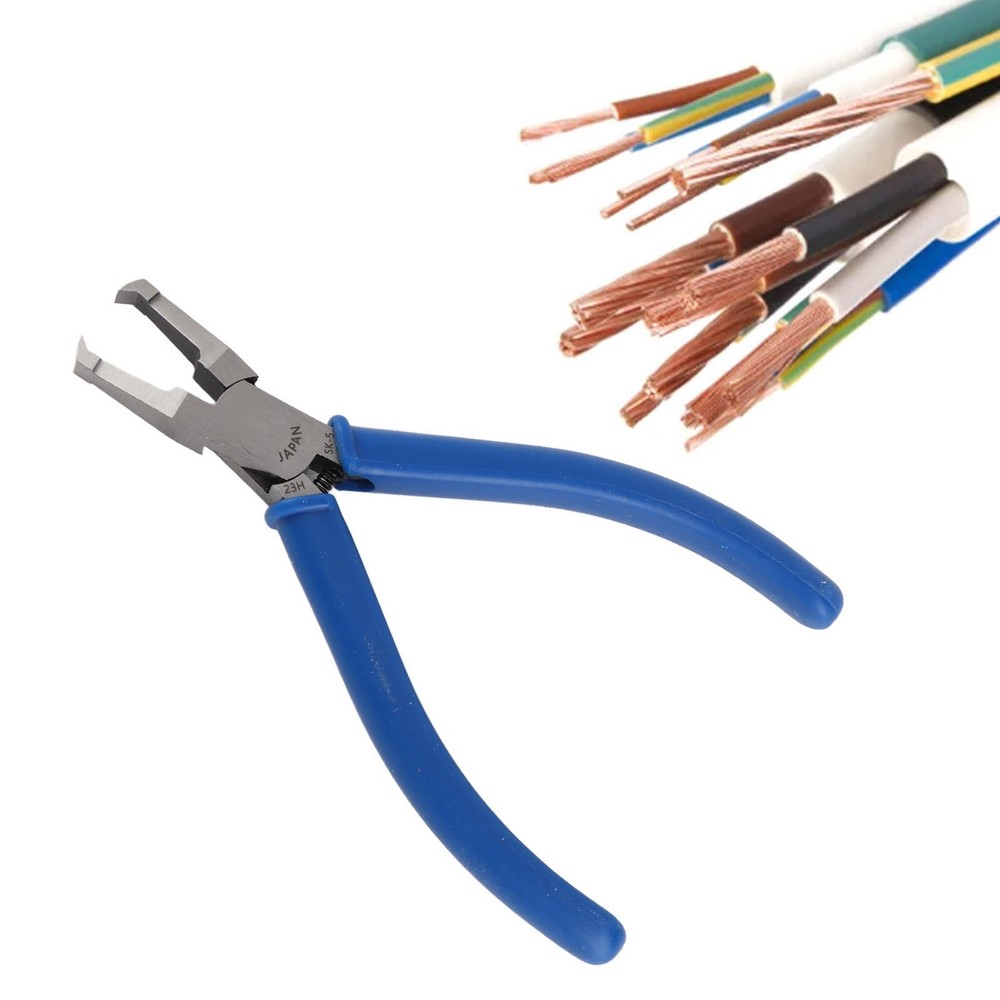 Micro Nipper 4.5in Return Spring Automatic Opening Top Cutting Pliers Nipper