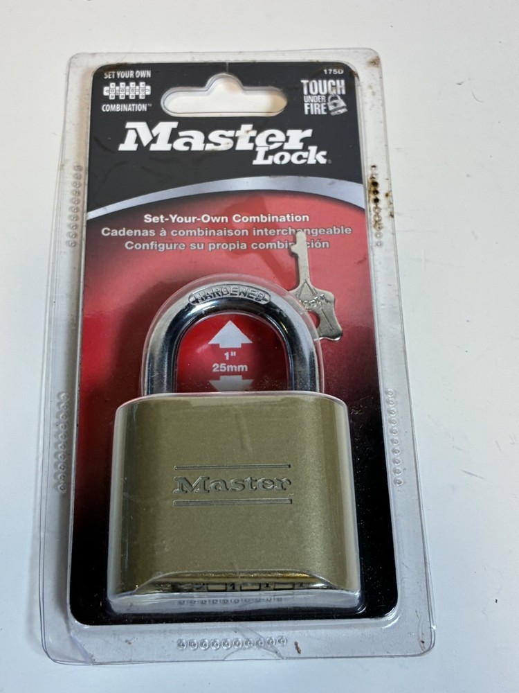 Master Lock 175D Combination Padlock