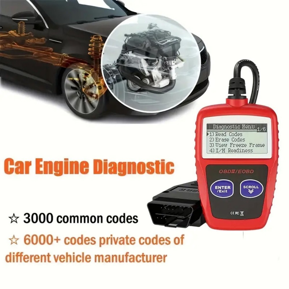 Car Diagnostic Tool - Upgraded MS309 OBD2 OBDII EOBD Fault Code Reader Scanner
