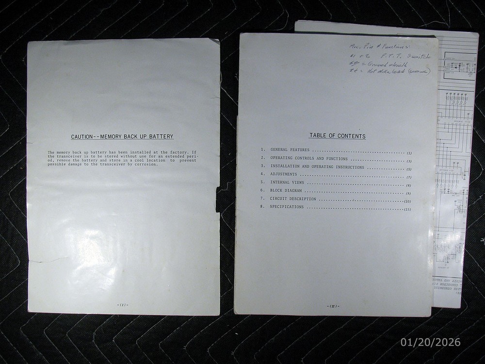 Genuine KDK Model FM-2016A/E 2M FM Transceiver Manual