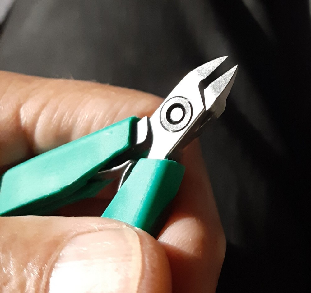 Precision USA Made Aerospace Avionics Engineer Diagonal Flush Cutter Tool