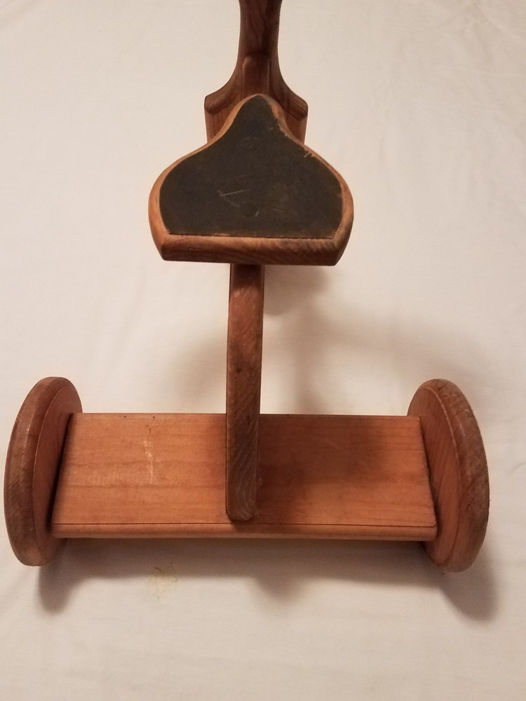 Vintage wooden tricycle