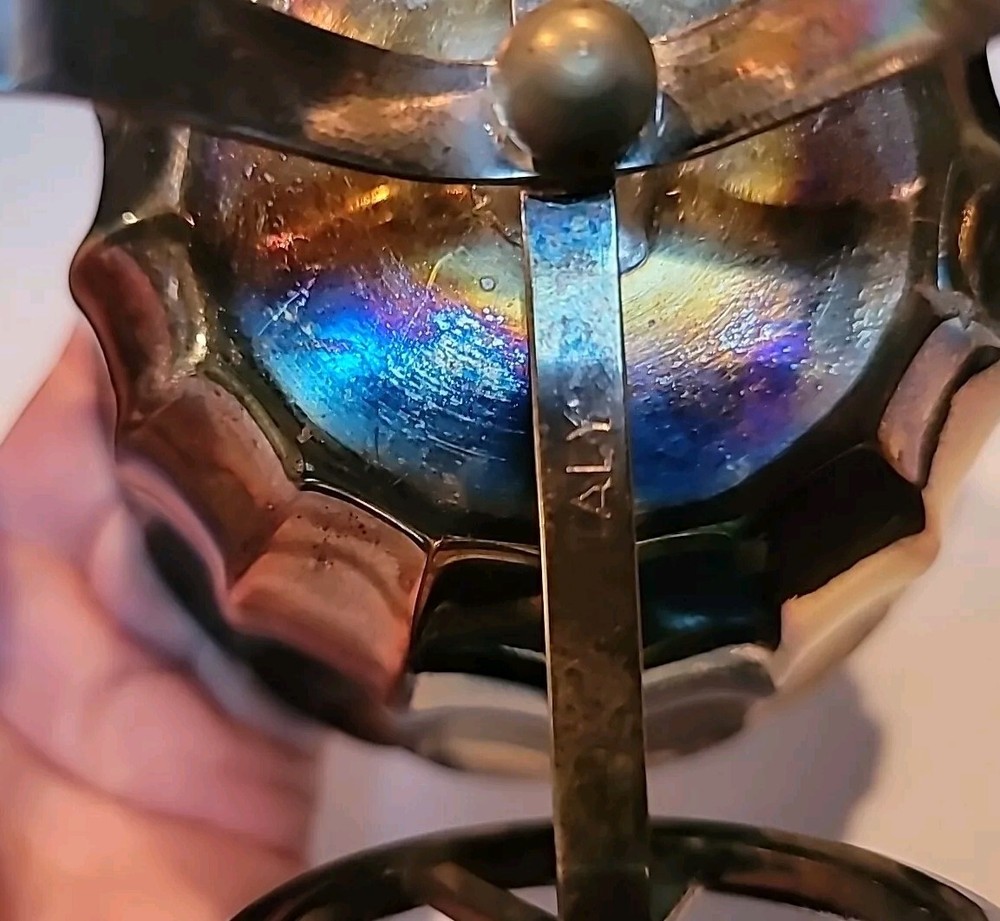 Vtg. Silverplate Wheeled Wagon Caddy, Server. Italy