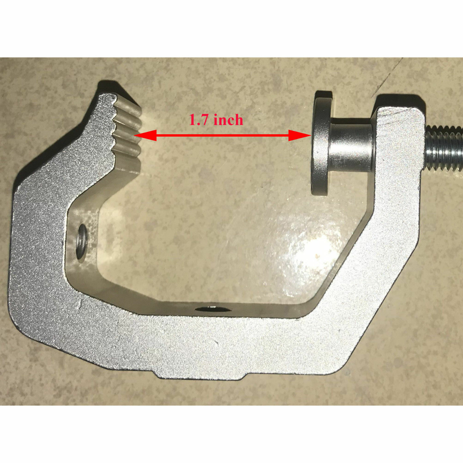 Heavy Duty Fishing Pole Rod Holder with Universal Clamp-On Boat Deck Mount