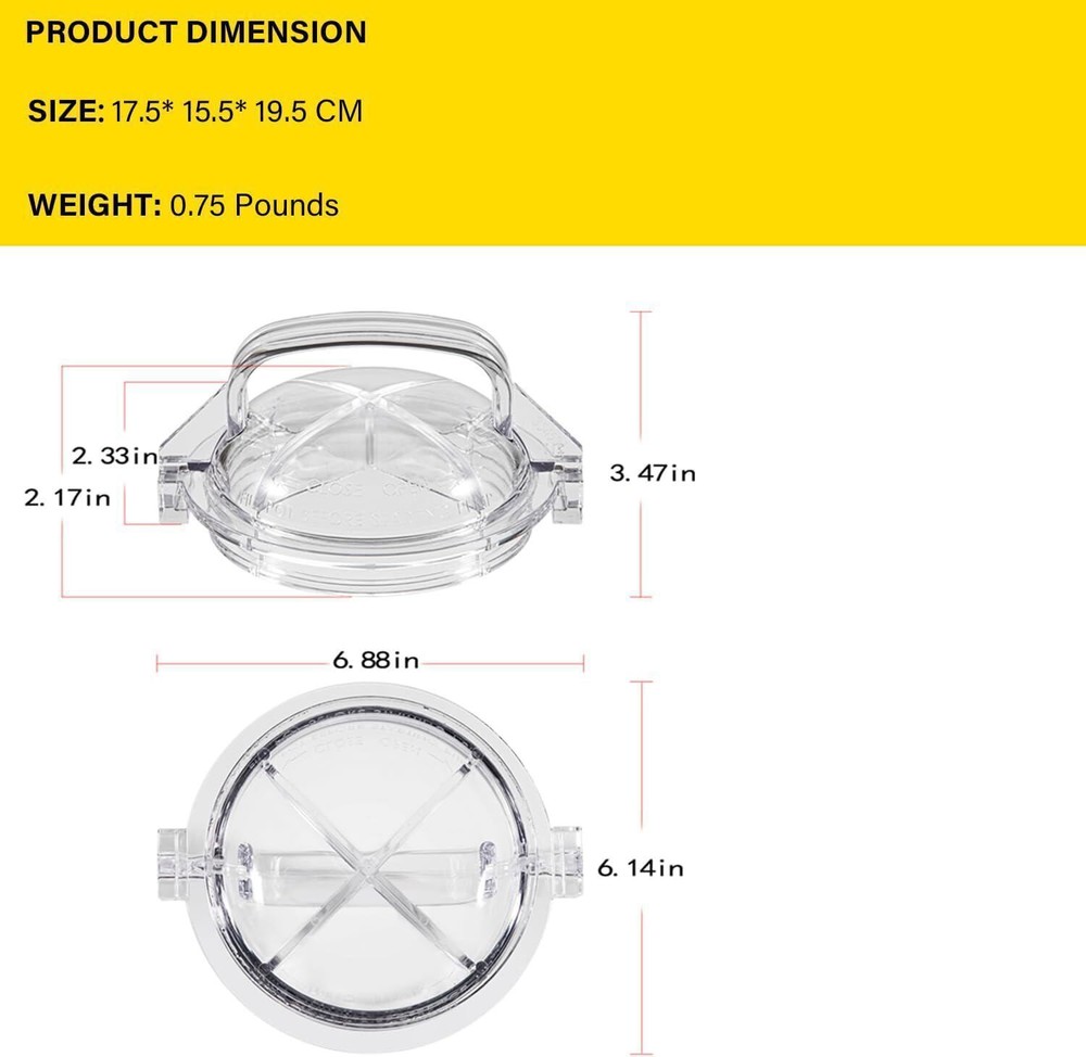 354531 Universal Lid Replacement For Sta-Rite Dynamo Aboveground Pool Pumps