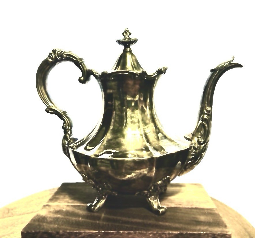 Reed and Barton Coffee/Tea Pot Silver Plated - 6710 Victorian