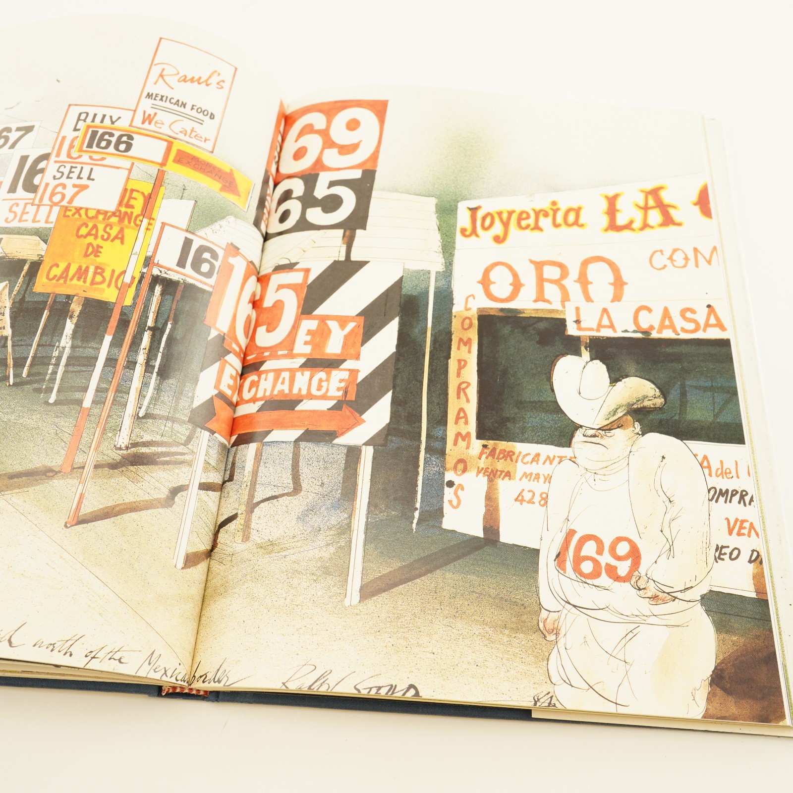 Ralph Steadman Signed Scar Strangled Banger First Edition 1987 Harrap Illustrate