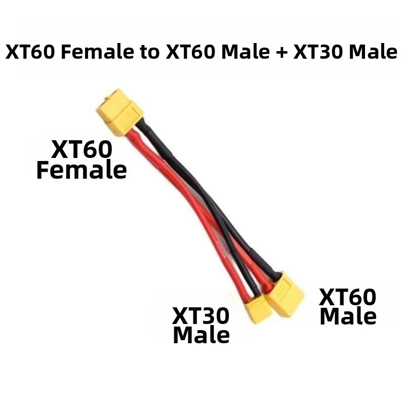 2-6S Parallel Upgraded Silicone Cable ABS Material Compatible With B6 Charger