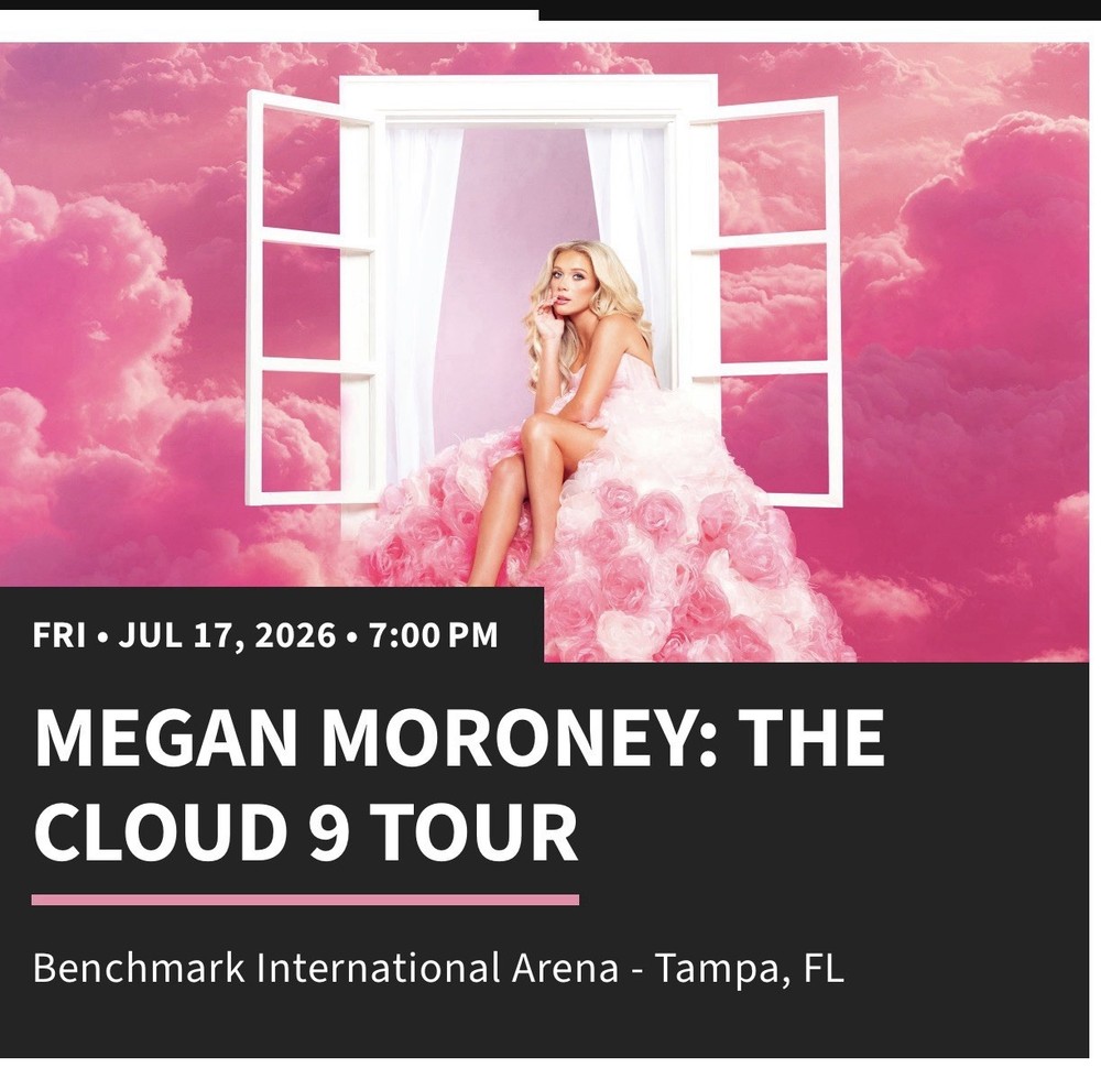 2 MEGAN MORONEY FLOOR TICKETS