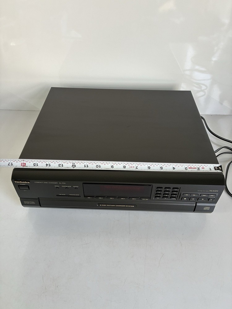 Technics SL-PD5 CD Changer 5 Disc Rotary CD Changer With Original Box