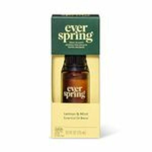 (2ct) Everspring Lemon & Mint Essential Oil Blend 0.5 fl oz (15 mL) Aromatherapy