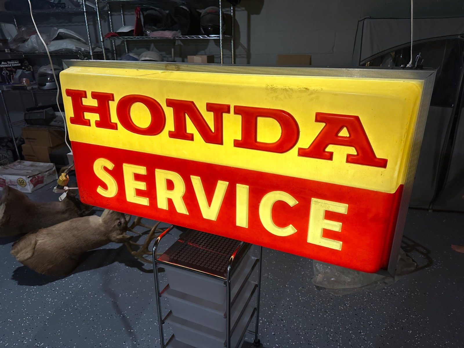 ORIGINAL DEALER HONDA SERVICE SIGN