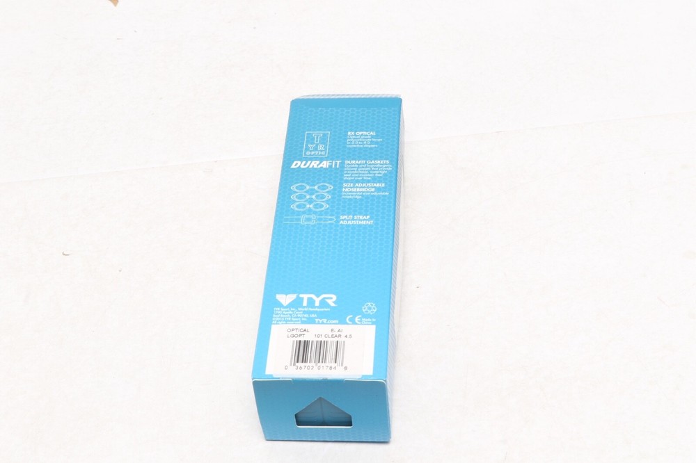 TYR -4.50 Corrective Optical Performance Goggles Clear