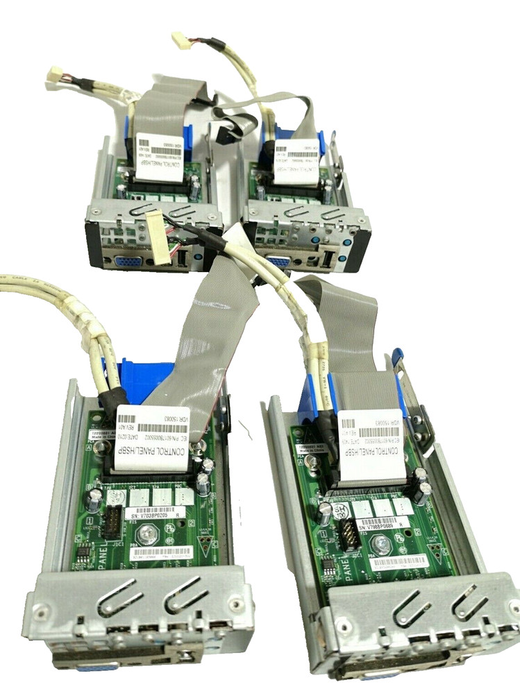 X4 INTEL FRONT PANEL BOARD ASSEMBLY E30020-302 CABLES CONTROL 6017B0055002