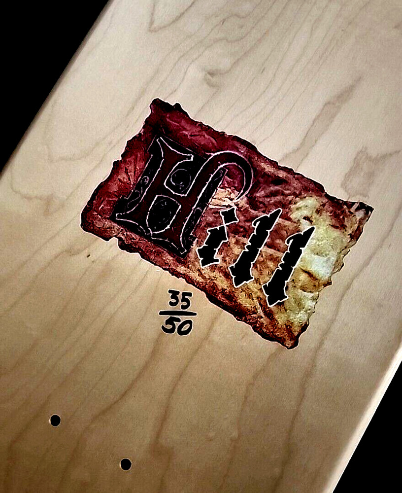 Frankie Hill Signed Hook #35/50 Autograph Skateboard Auto Deck Bones Brigade