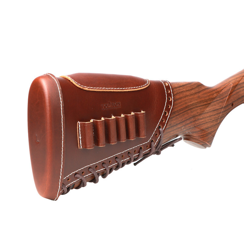 Tourbon Shooting Recoil Pad Rifle Cheek Rest Riser Gun Ammo Hold Buttstock Cover