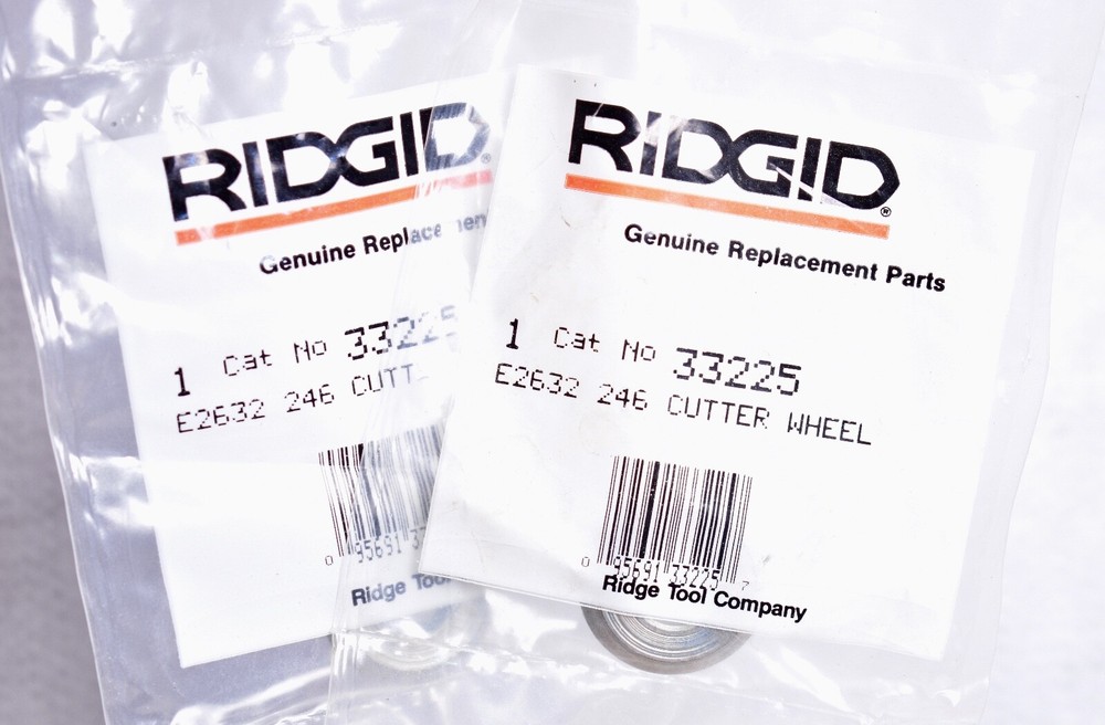 2 Count Ridgid Cutter Wheels 33225