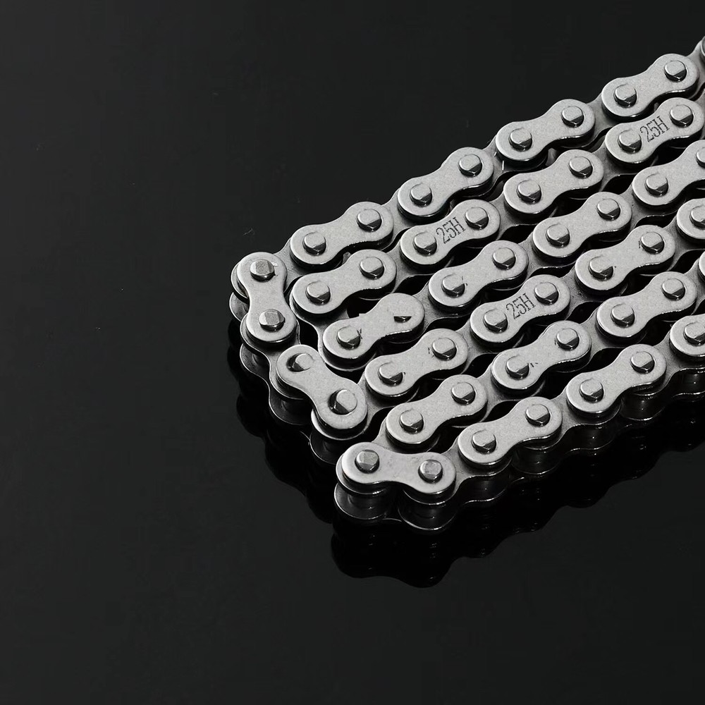 Roller Chain with 2 Connecting Links (Multiple Size and Length Options)