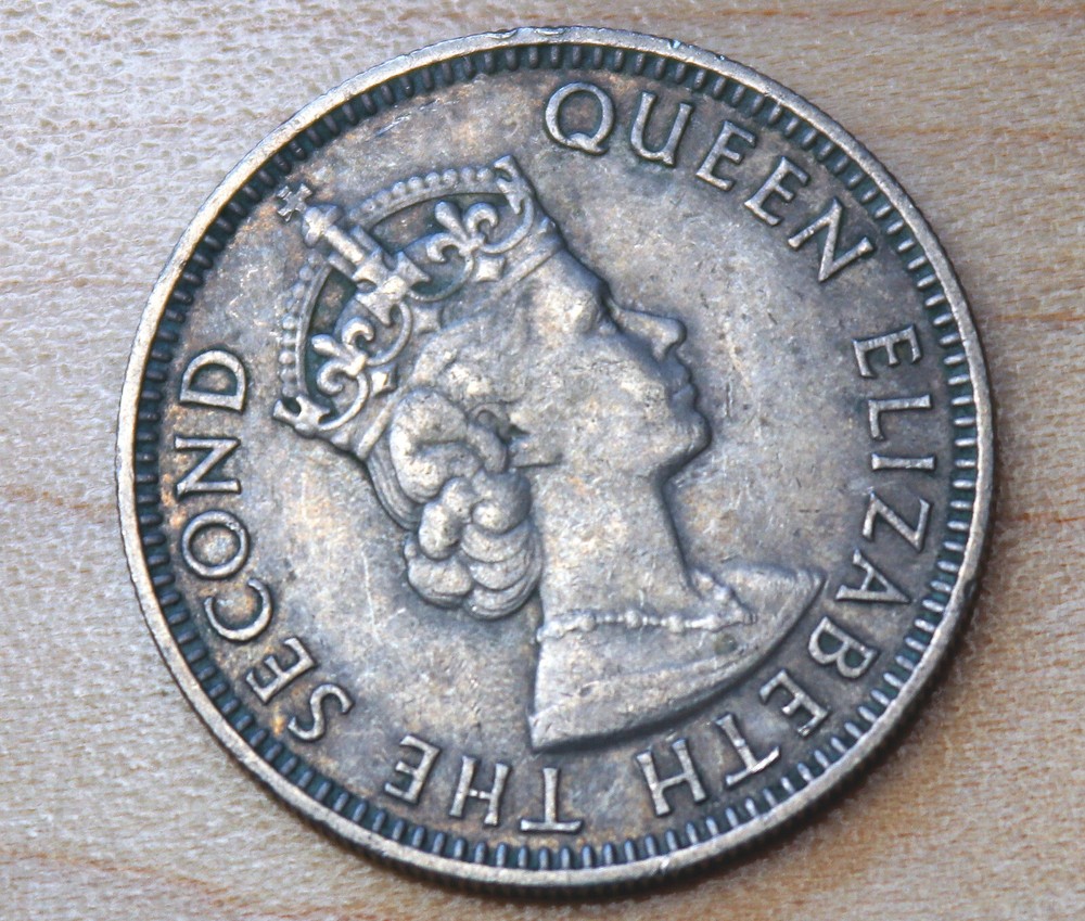1986 Belize 25 Cents
