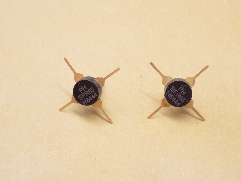 1x BFR65 PHILIPS TRANSISTOR NOS