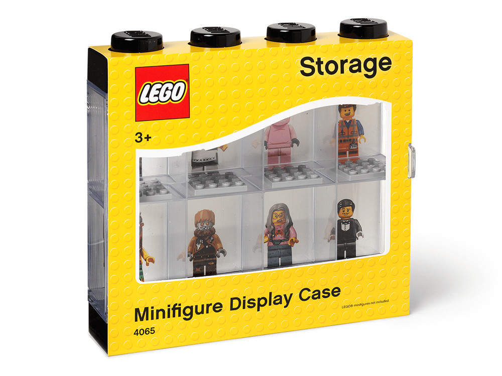 LEGO Minifigure Display Case 8 Black