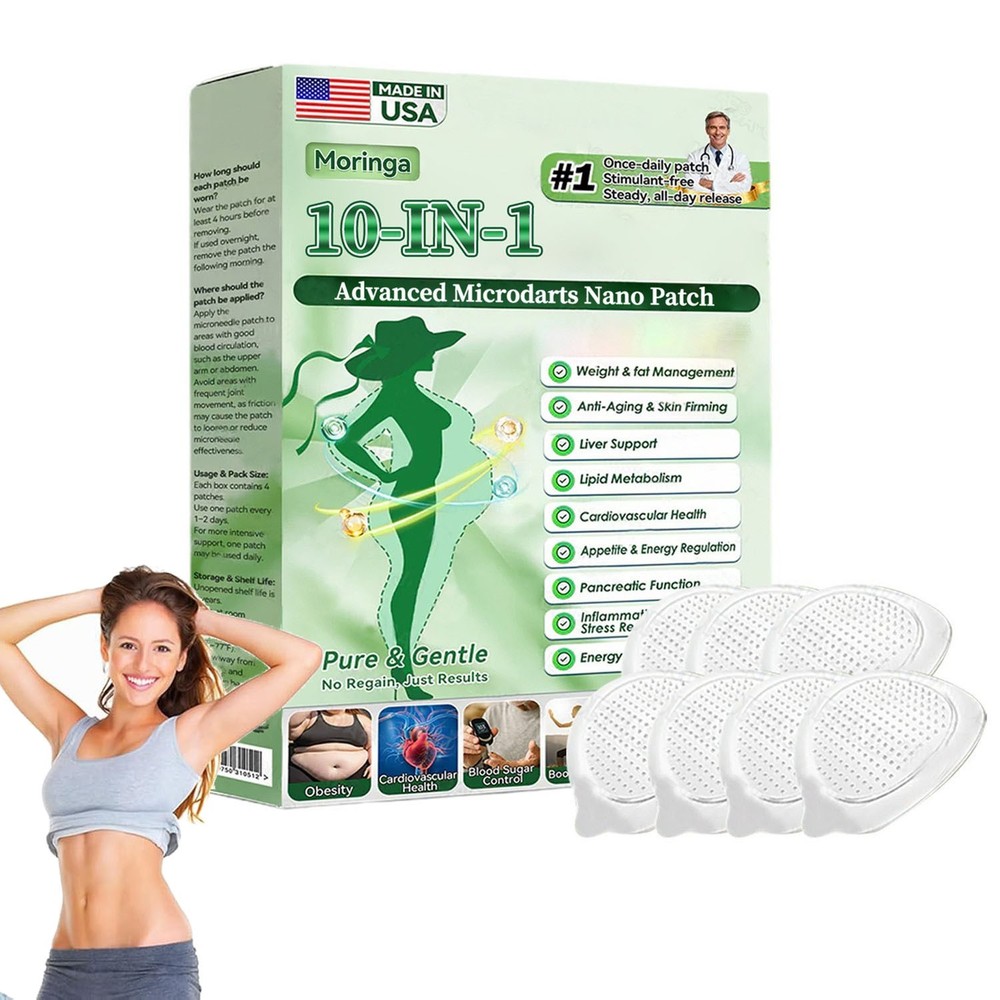Moringa 10 in1 Advanced Microdarts Nano Patch Slimming Weight Loss Firming Patch