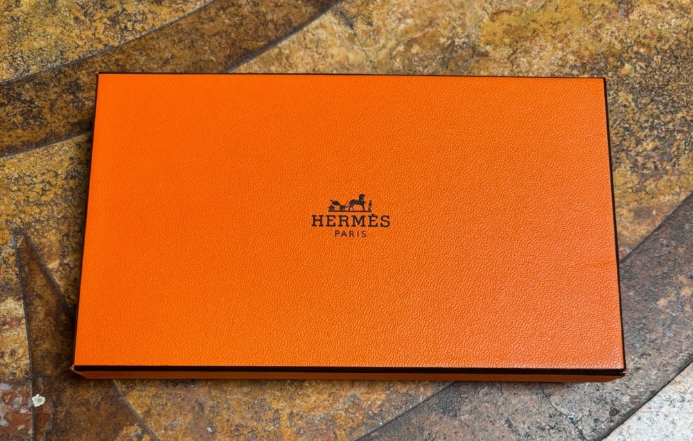 Hermes Box Empty 6 3/4" x 4" x 1 1/4