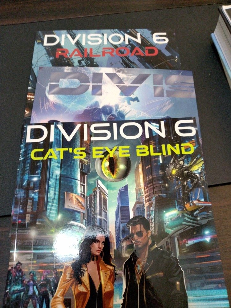 Division 6 RPG with 2 Missions and GM Screen