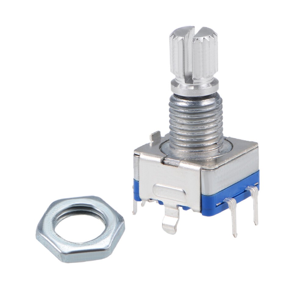 5pcs 360 Degree Rotary Encoder Code Switch Digital Potentiometer EC11 5 Pins