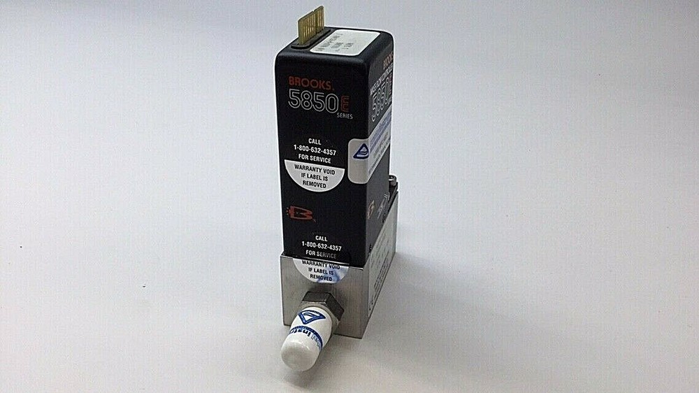 Brooks 5850E Mass Flow Controller 1000 SCCM N2 Coastal Instruments Certificate