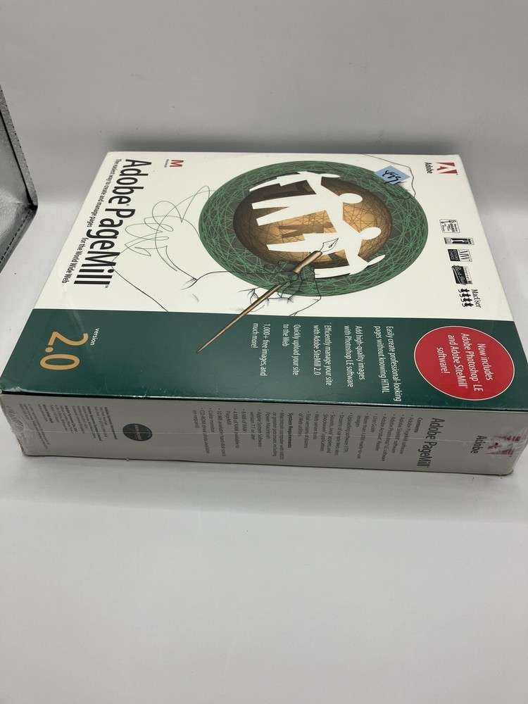 Adobe Pagemill Version 2.0 for Mac SEALED