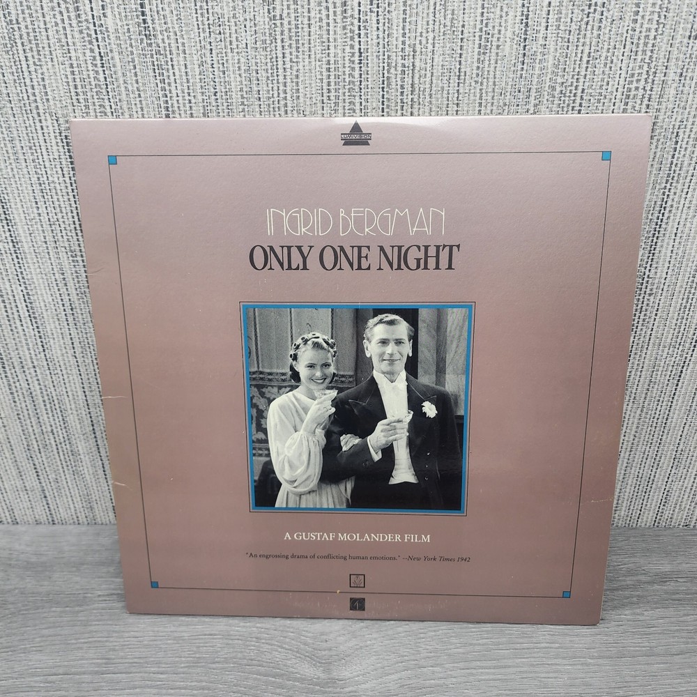 Only One Night: Ingrid Bergman (1939) Laserdisc