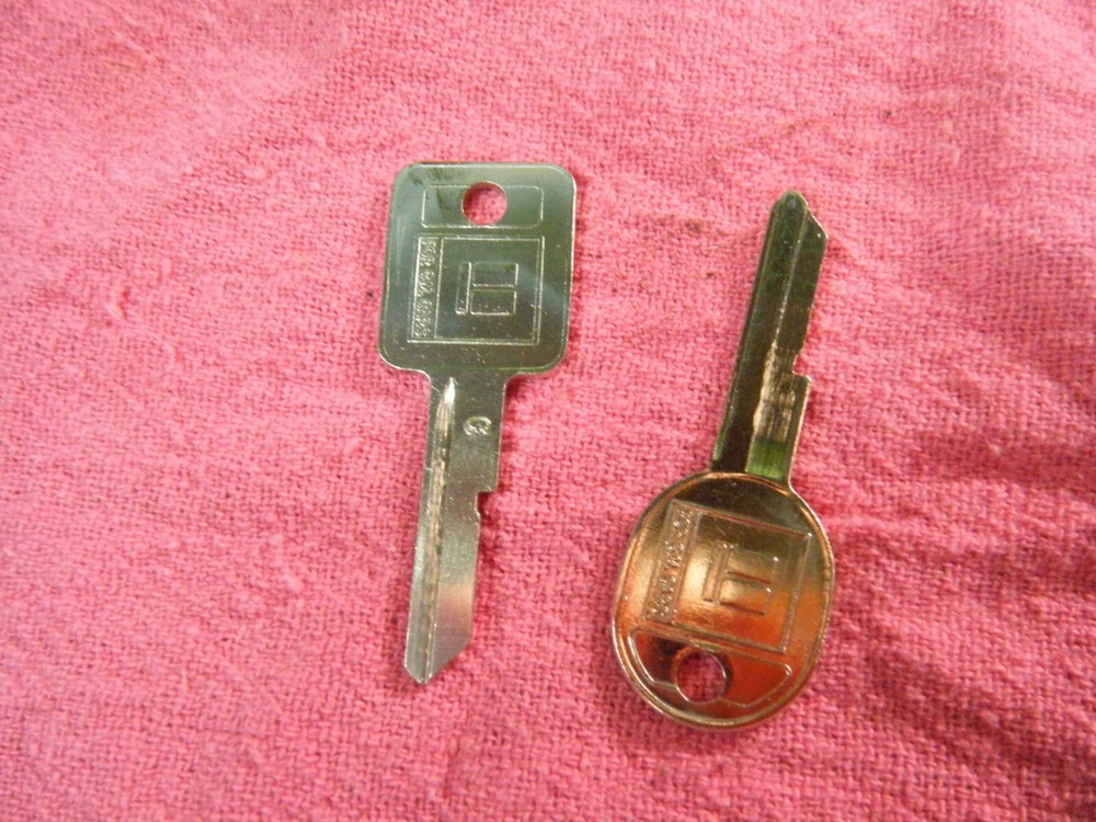 GMC Automotive key blanks C & D