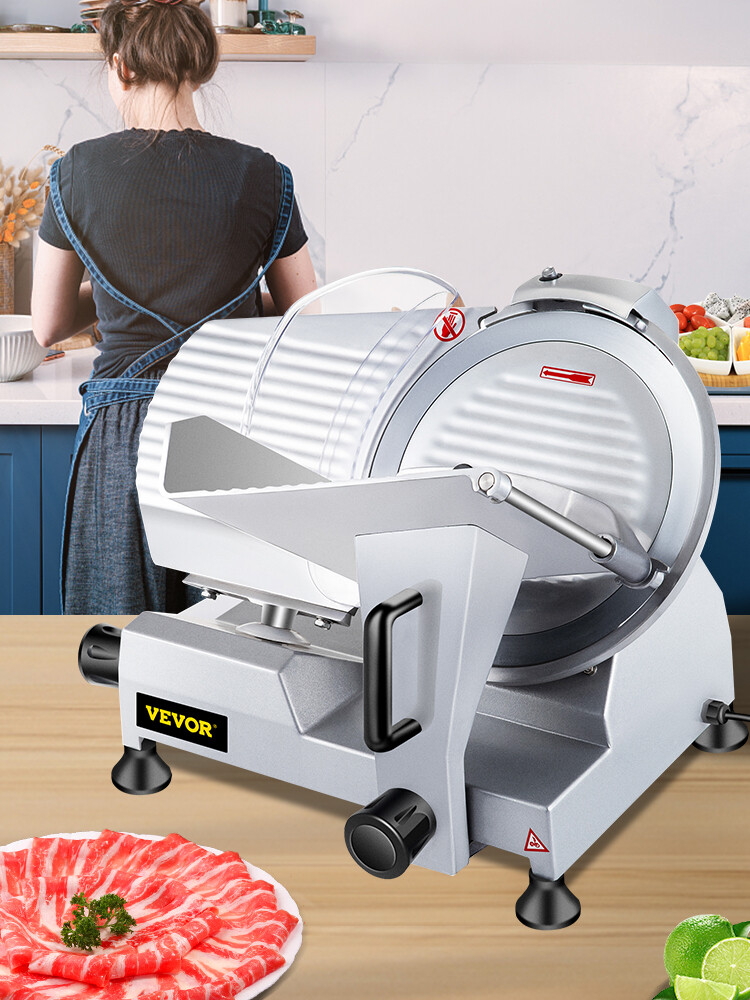 VEVOR Commercial 12" Blade Meat Slicer Deli Food cutter Electric slicer 440RPM