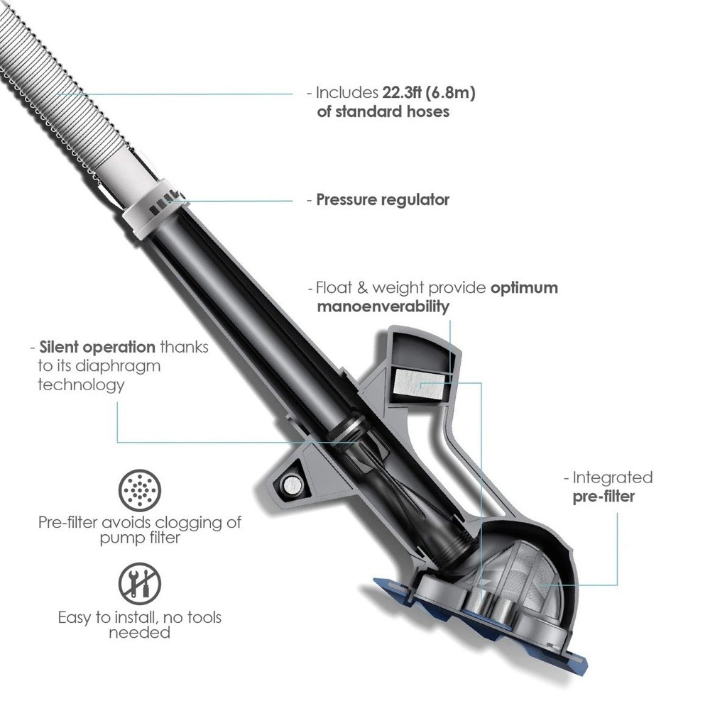 XTROVAC 70 Automatic Suction Pool Vacuum Cleaner