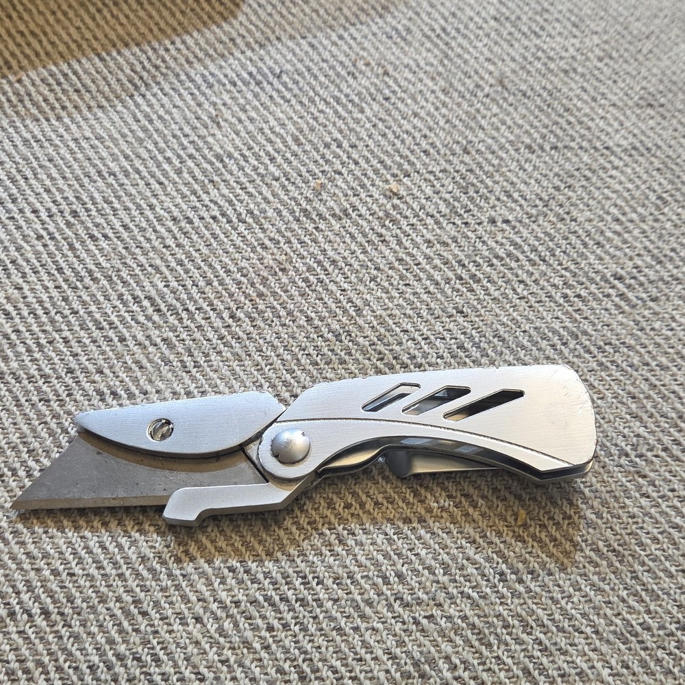 Gerber EAB Lite Folding Box Cutter Utility Knife Silver