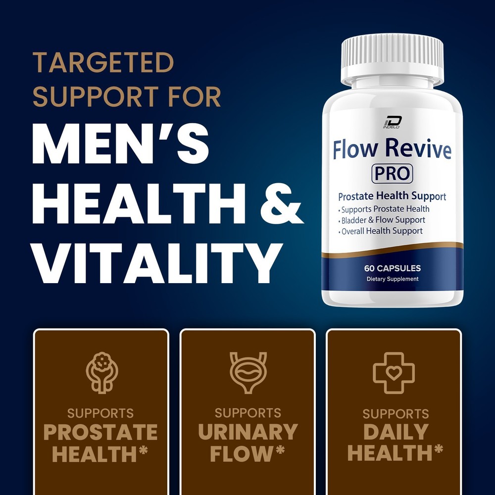 (2 Pack) Flow Revive Pro Supplement for Men – FlowRevive Plus Advanced Formula