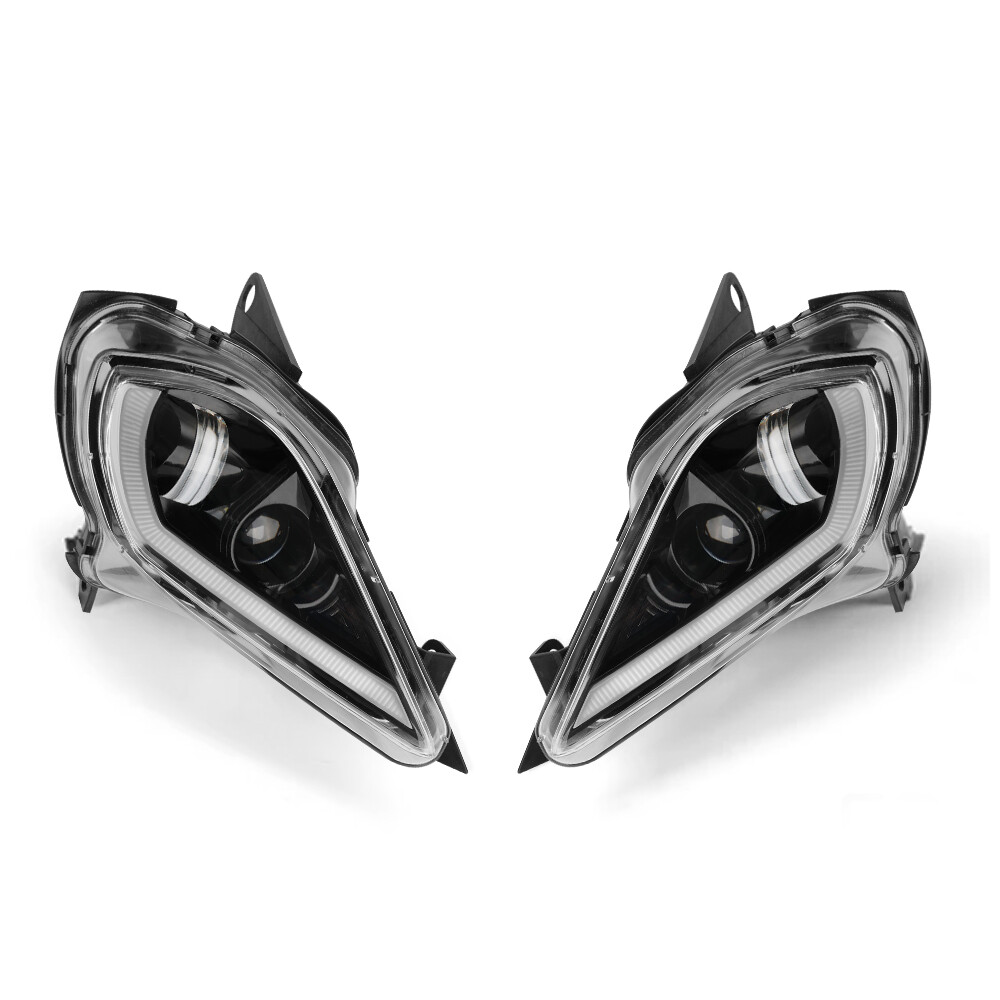 For 2006-2024 YAMAHA YFZ 450 RAPTOR 350 700 700R LED Headlights Set Head Lamps
