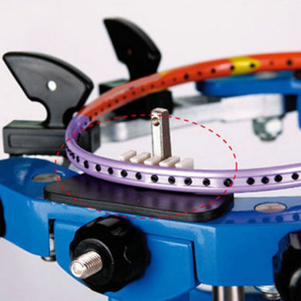 2 Pcs PVC Badminton Load Spreader to Minimize Movement During Stringing Process