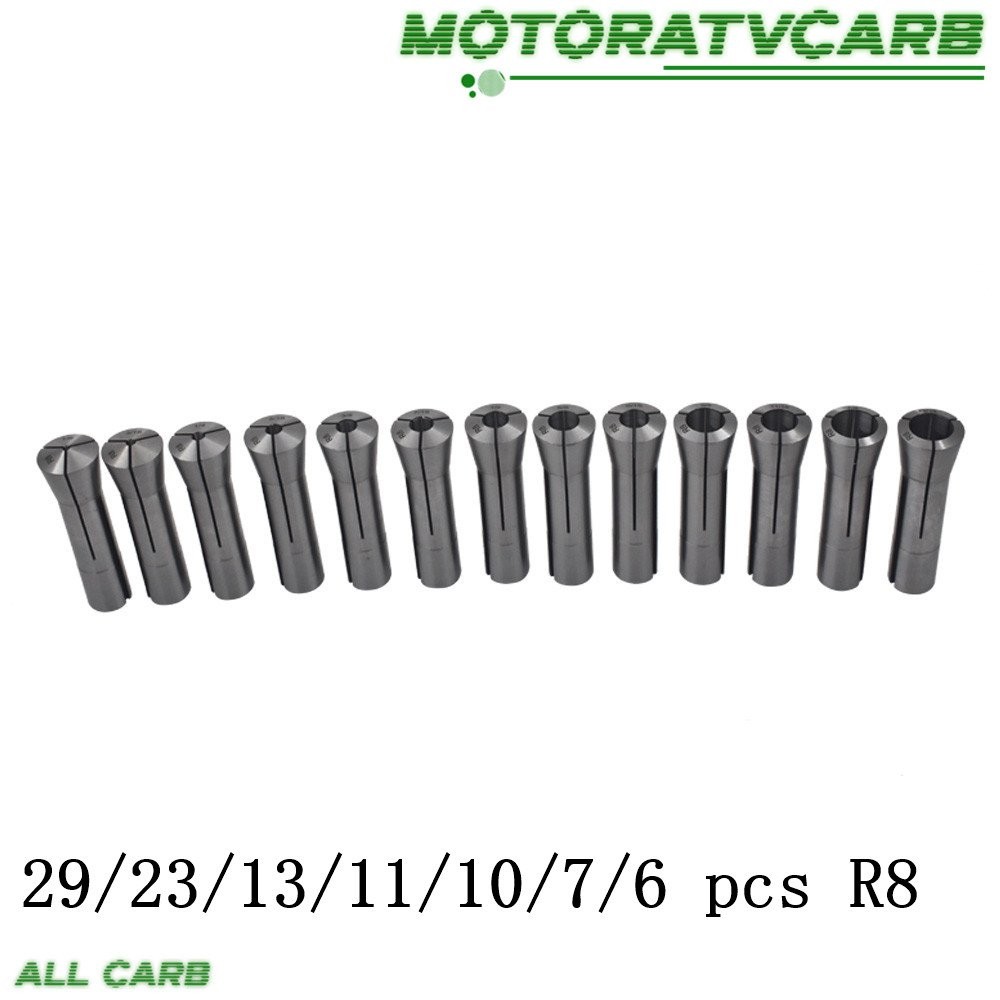 ALL-CARB 29 R8/23 R8/13 R8/11 R8/10 R8/7 R8/6 R8 Collet Set For CNC